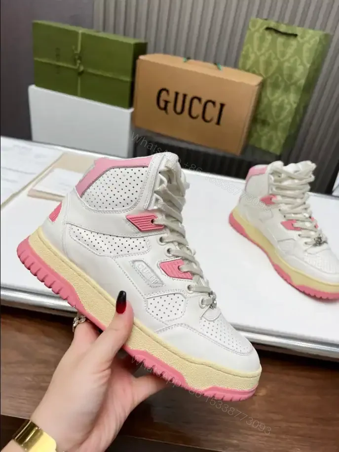 View 2 of WOMEN’S HIGH TOP DISTRESSED EFFECT SNEAKER – GC193