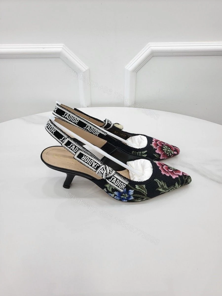 View 5 of FIRST COPY Christian Dior Slingback Heels