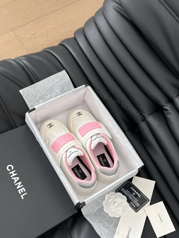 View 7 of Chanel-Inspired Kidsâ€TM Spark Step Sneakers: Luxe Everyday Glam