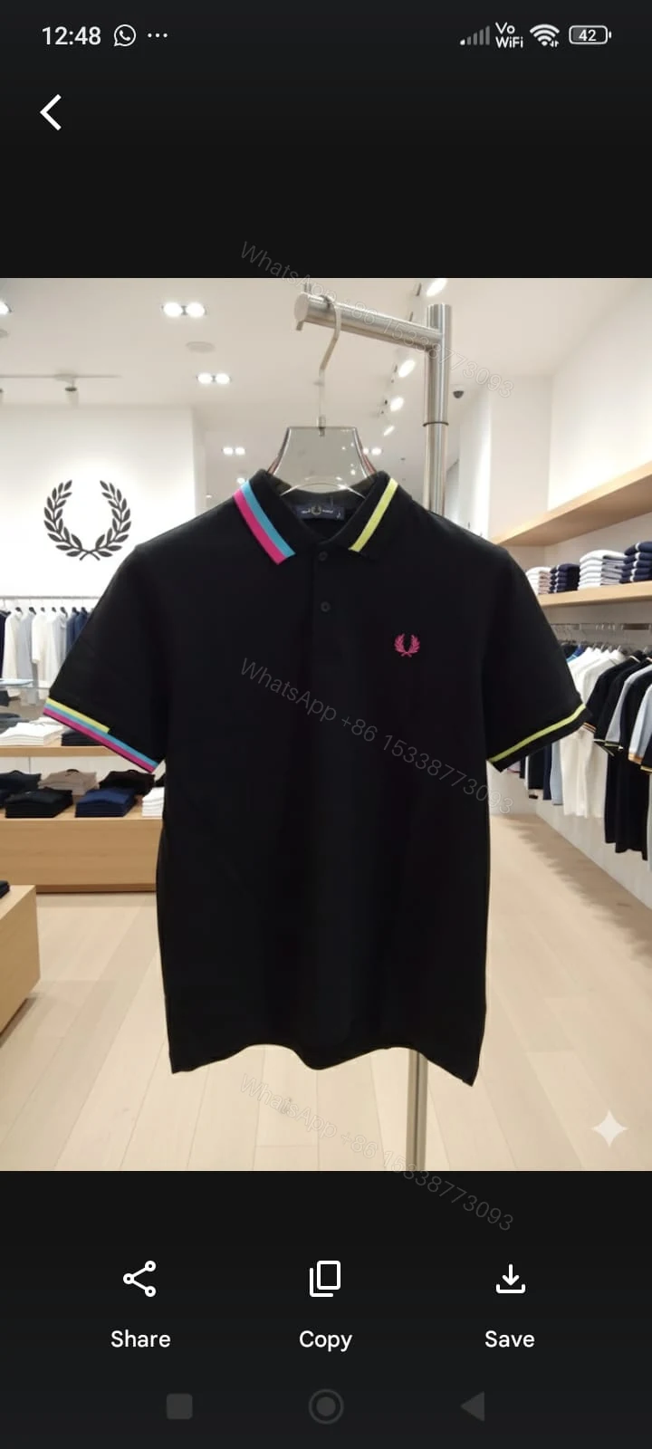 View 3 of First Copy Ralph Lauren Full Sleeves Polo T-Shirts