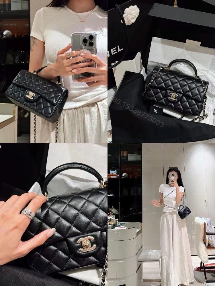 View 2 of First Copy Chanel Quilted Bag for Women