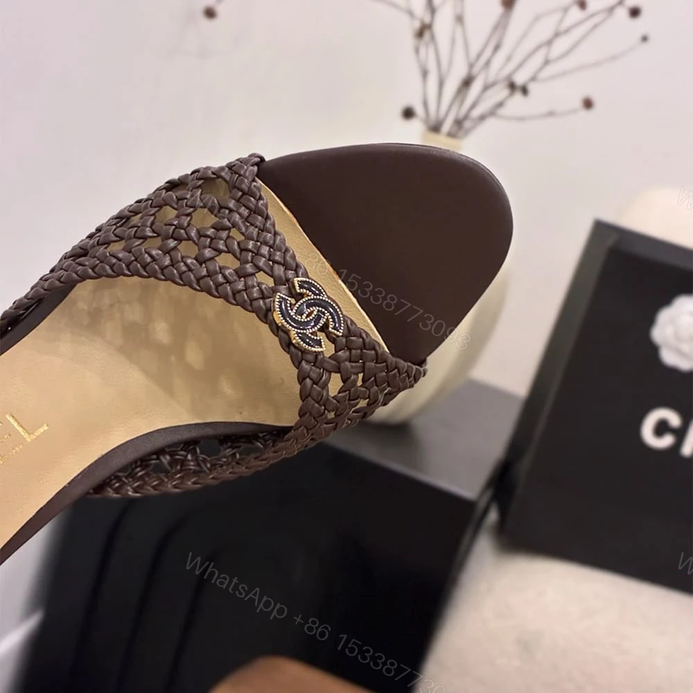 View 7 of CHANEL Braided Mules 804318