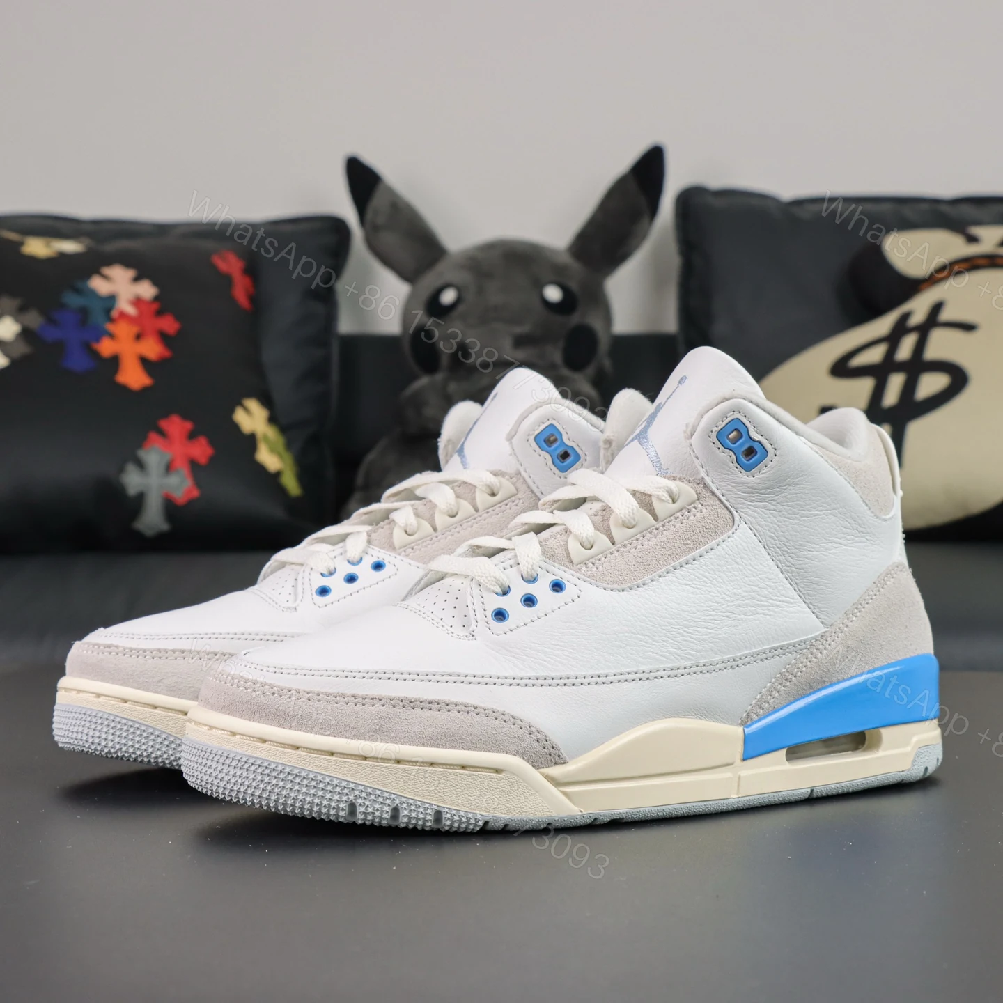 View 8 of Air Jordan 3 Retro Lucky Shorts Reps