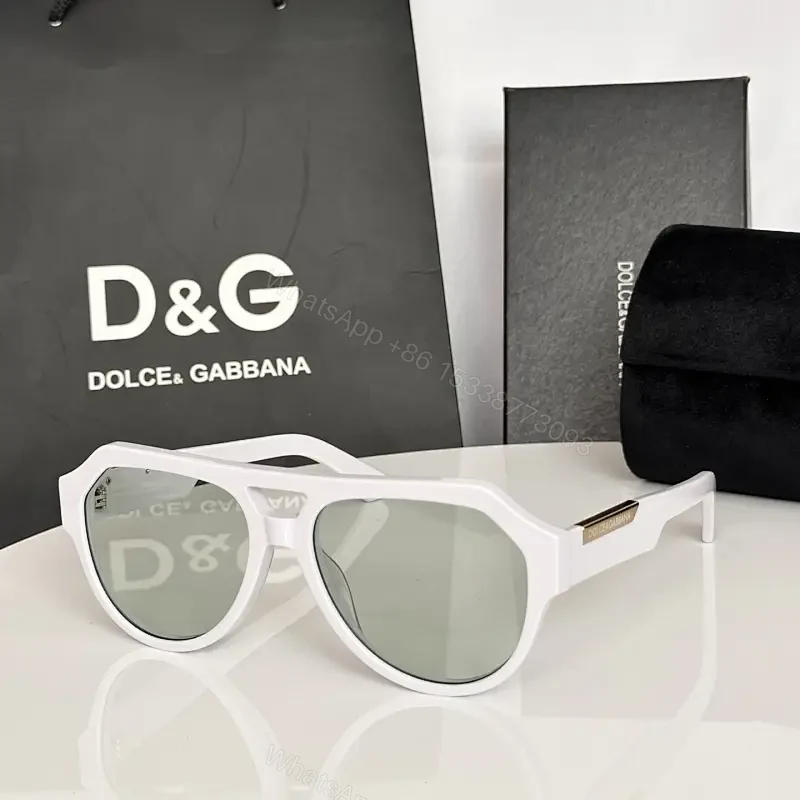White Acetate Sunglasses – Modern Edge, Mirrored UV400 Lenses — view 1