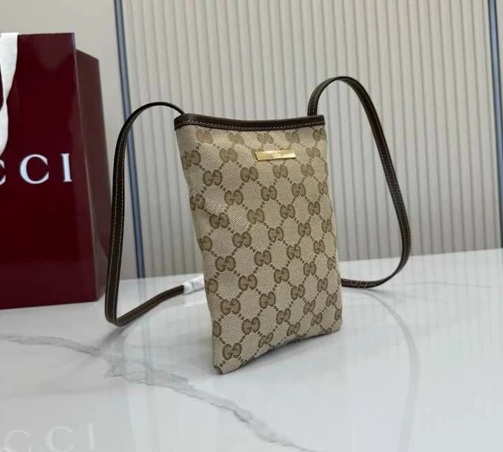View 3 of Gucci Replica Mini GG Canvas Crossbody Bag 875806