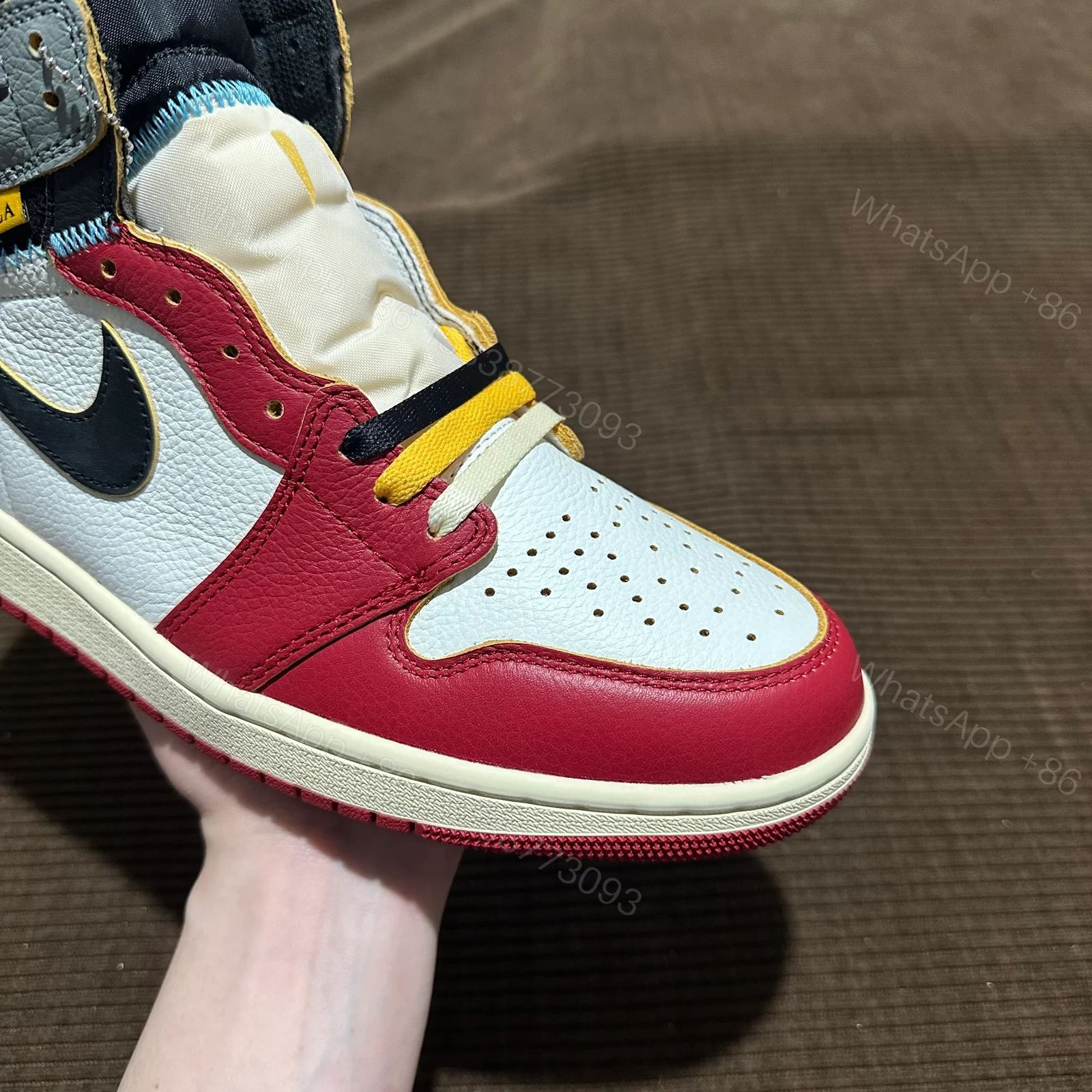 View 11 of Jordan 1 Retro High OG SP Union LA Chicago Shadow