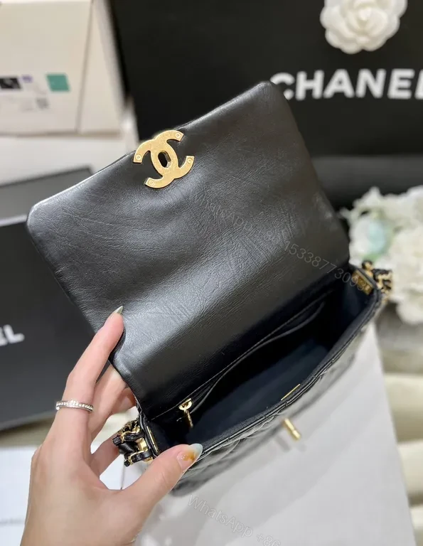 View 4 of Chic Quilted Crossbody with Gold Emblem - Luxe Everyday