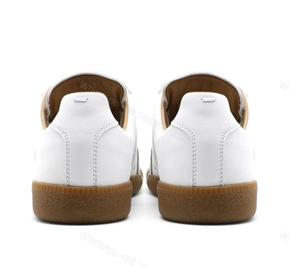 View 3 of Maison Margiela White Paint Replica Sneakers POIZON240805818