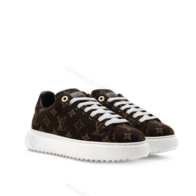 View 10 of Louis Vuitton Time Out Sneaker Brown 1Aivbl