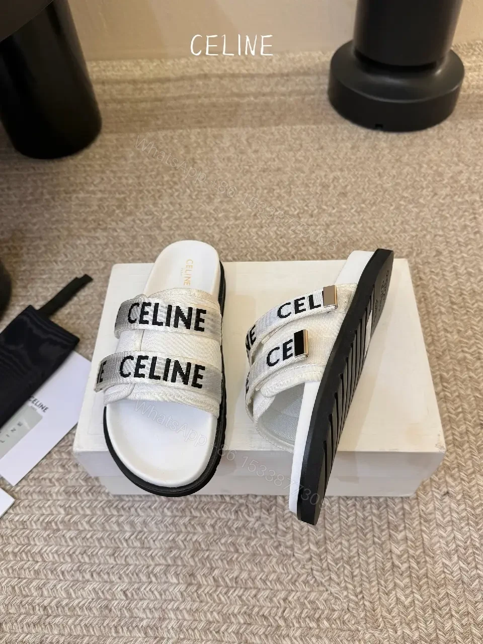 View 7 of Metallic Buckle-Detail Sandals: Subtle Shine, All-Day Comfort