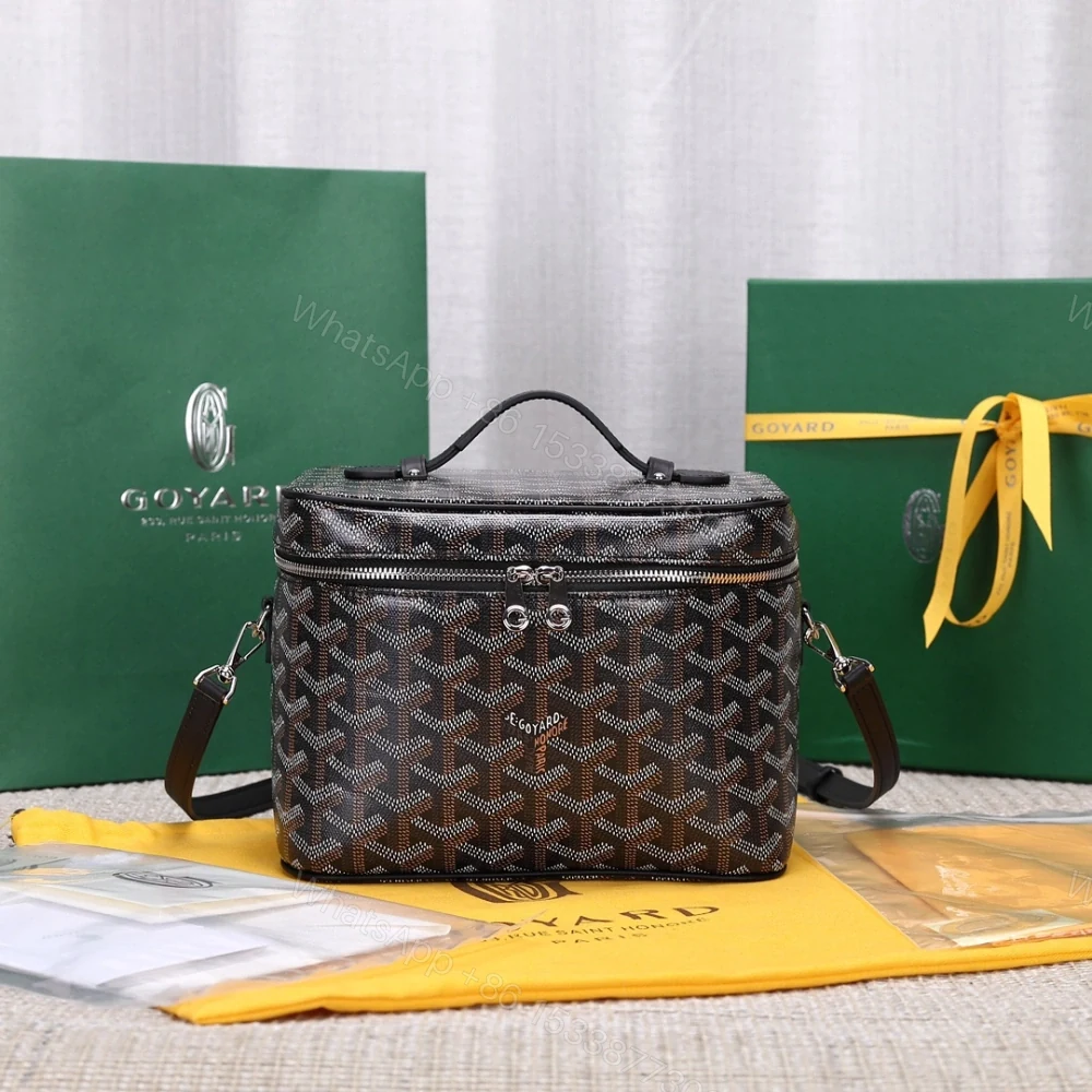 高仿Goyard*Muse系列MUSEVA1單價盒子包黑色免檢版 — view 1