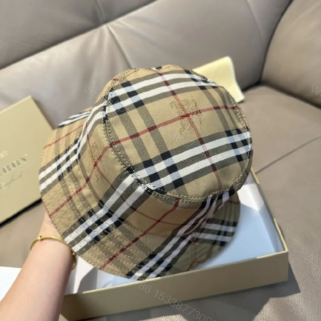 View 8 of Chic Plaid Bucket Hat - Structured, Durable, One-Size
