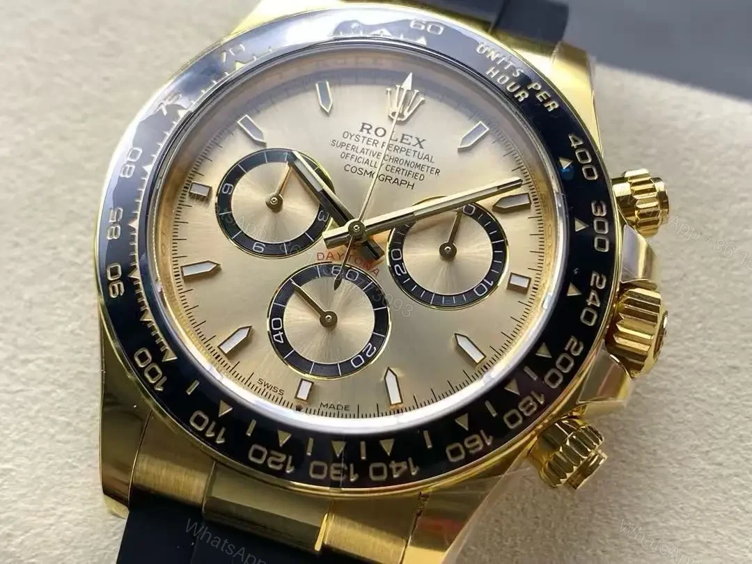 View 4 of Superclone Rolex Daytona Golden Dial 126518LN