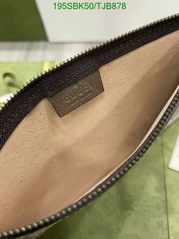 View 6 of Gucci Large Tote Beige and Brown made of PVC and Genuine Leather YU335