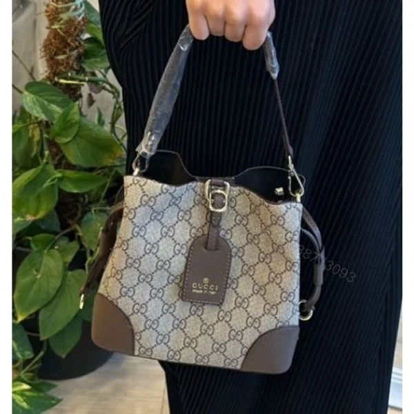 View 4 of FIRST COPY Louis Vuitton, Christian Dior & Gucci Bucket Sling Bag