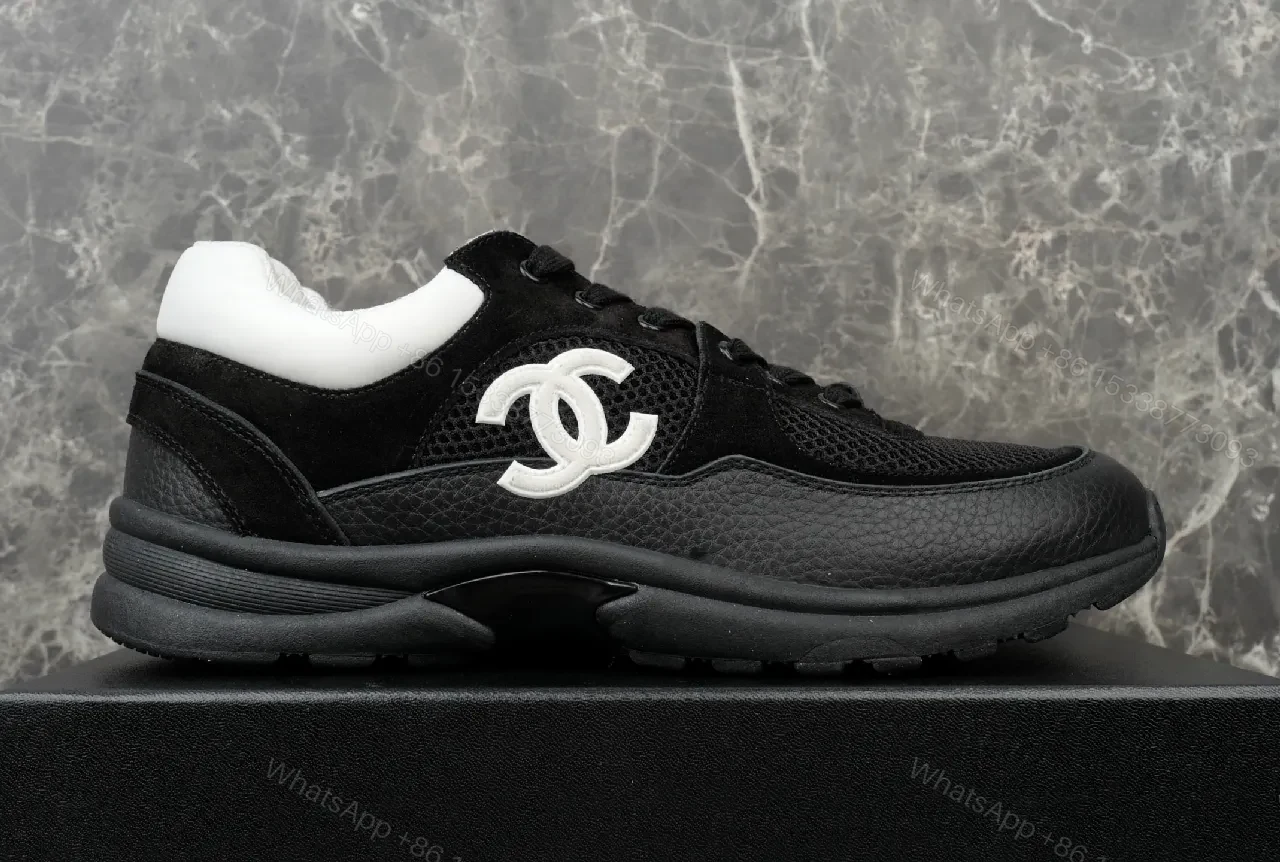 View 8 of Urban Mesh Trainers: Premium Luxe-Accent Sneakers