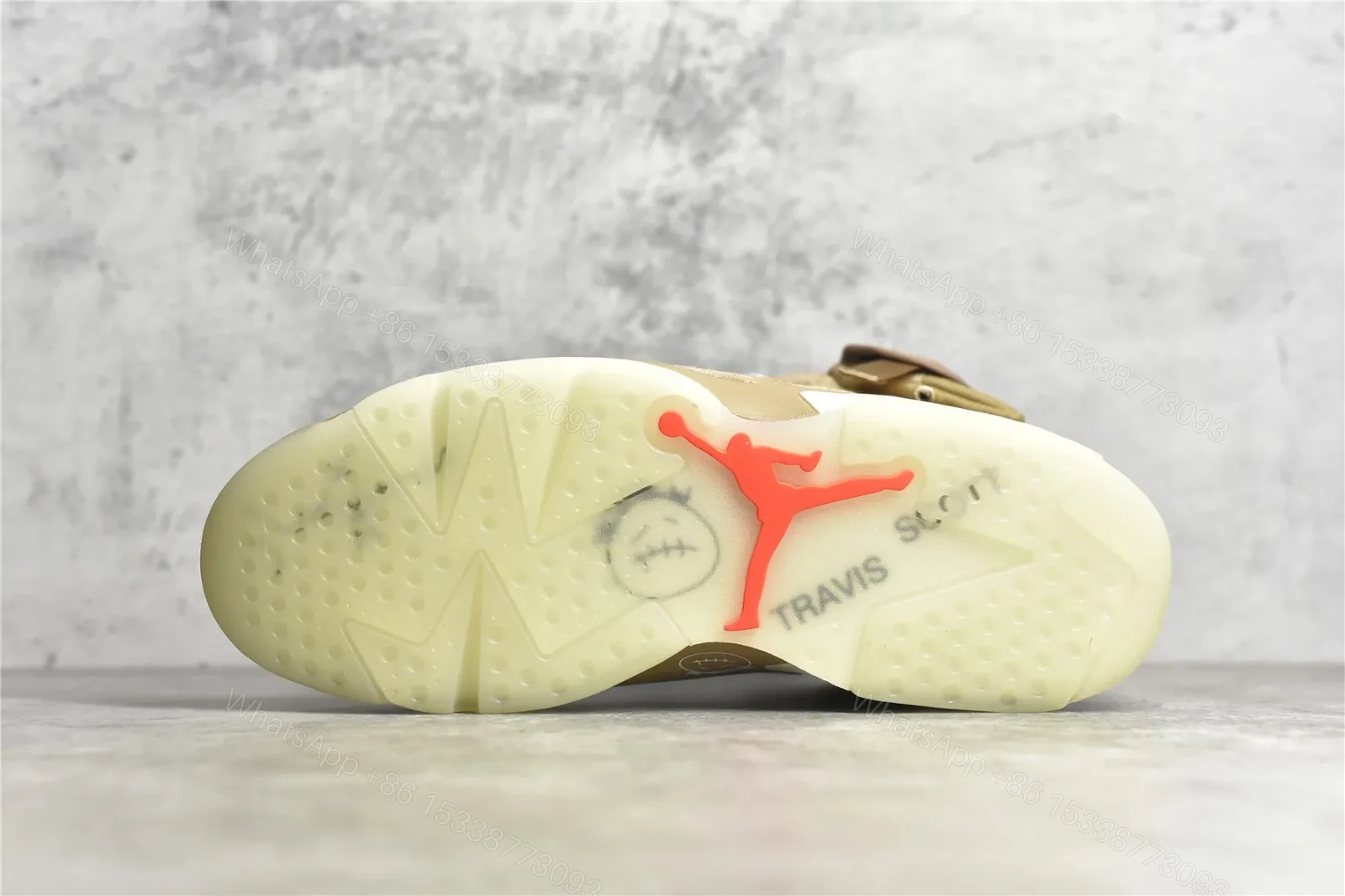 View 7 of Travis Scott x Air Jordan 6 retro sp British Khaki Reps