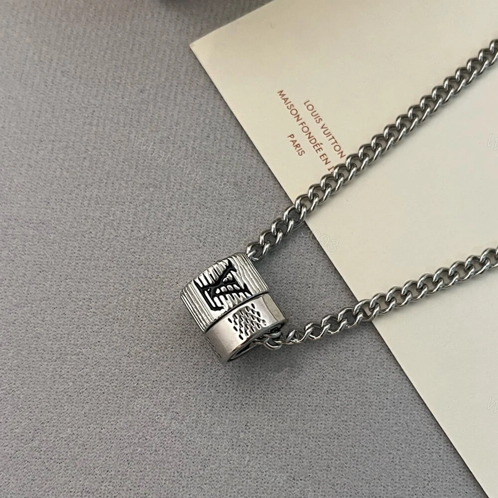 View 6 of LV Damier Rings Pendant