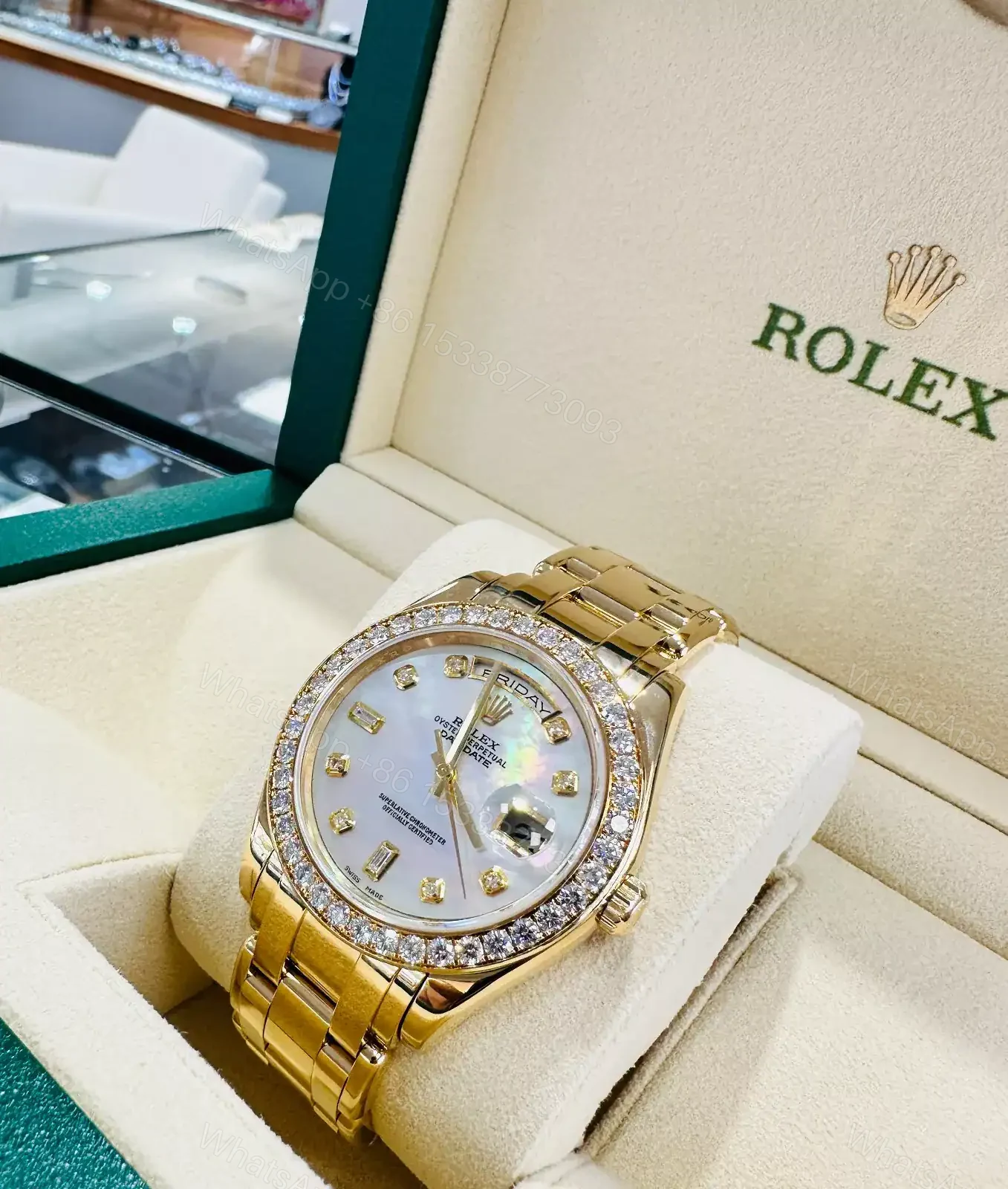 View 2 of Rolex Masterpiece 18948 Day-Date