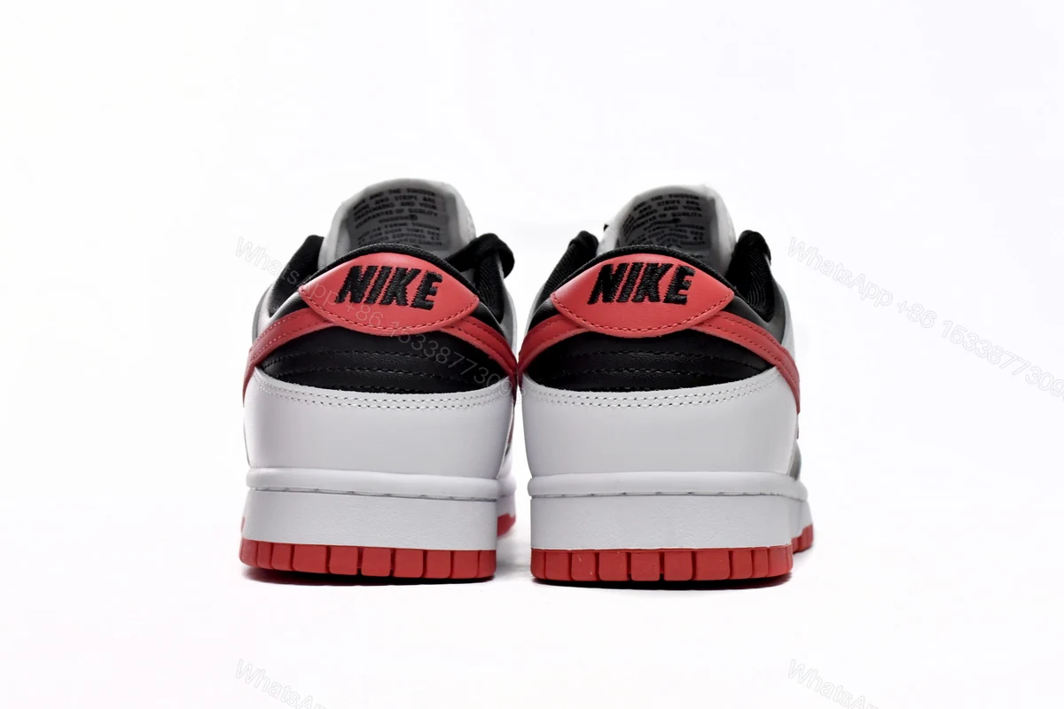 View 3 of Nike Dunk Low Black and Red FD9762-061