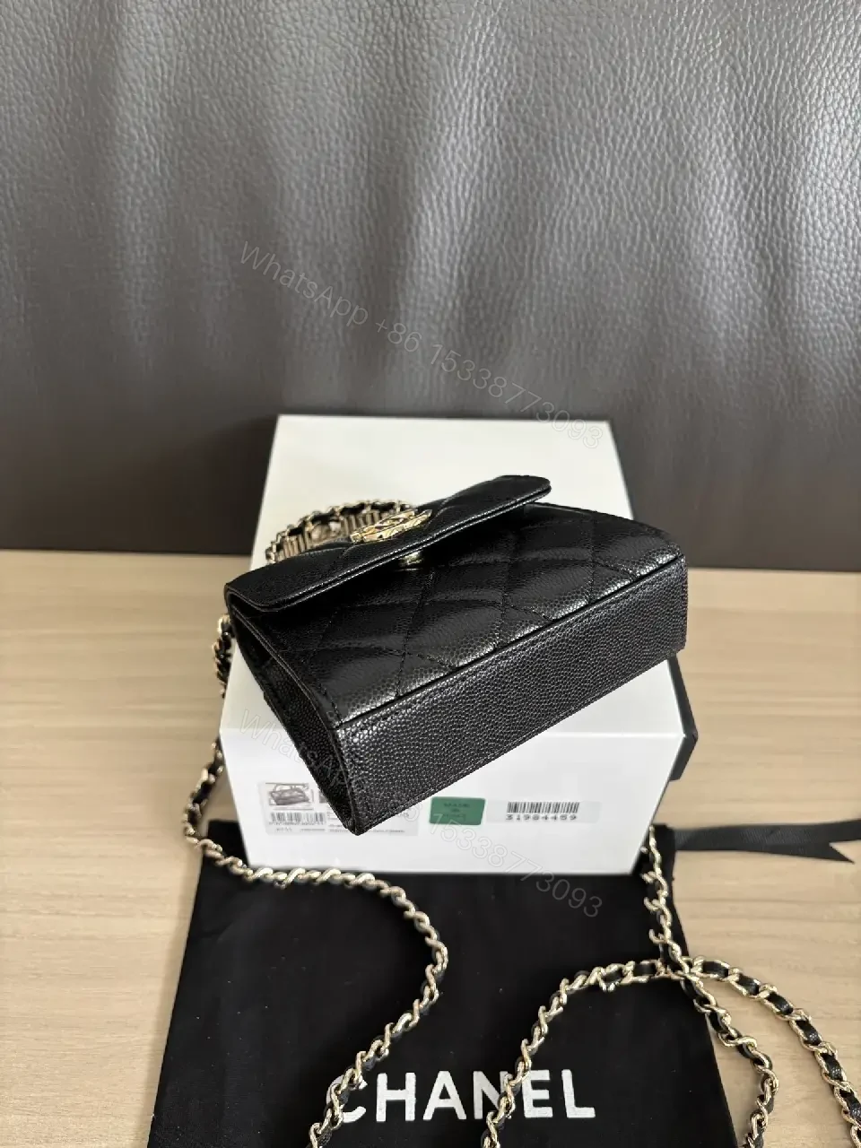 View 3 of Mini Quilted Chain Bag: Luxurious Everyday Classic