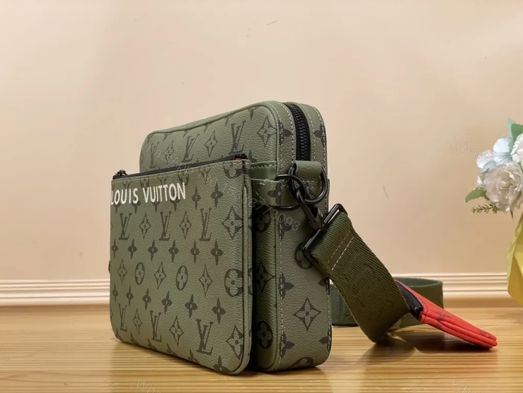 View 7 of Monogram LV Crossbody Bag: Luxe Everyday Style Set