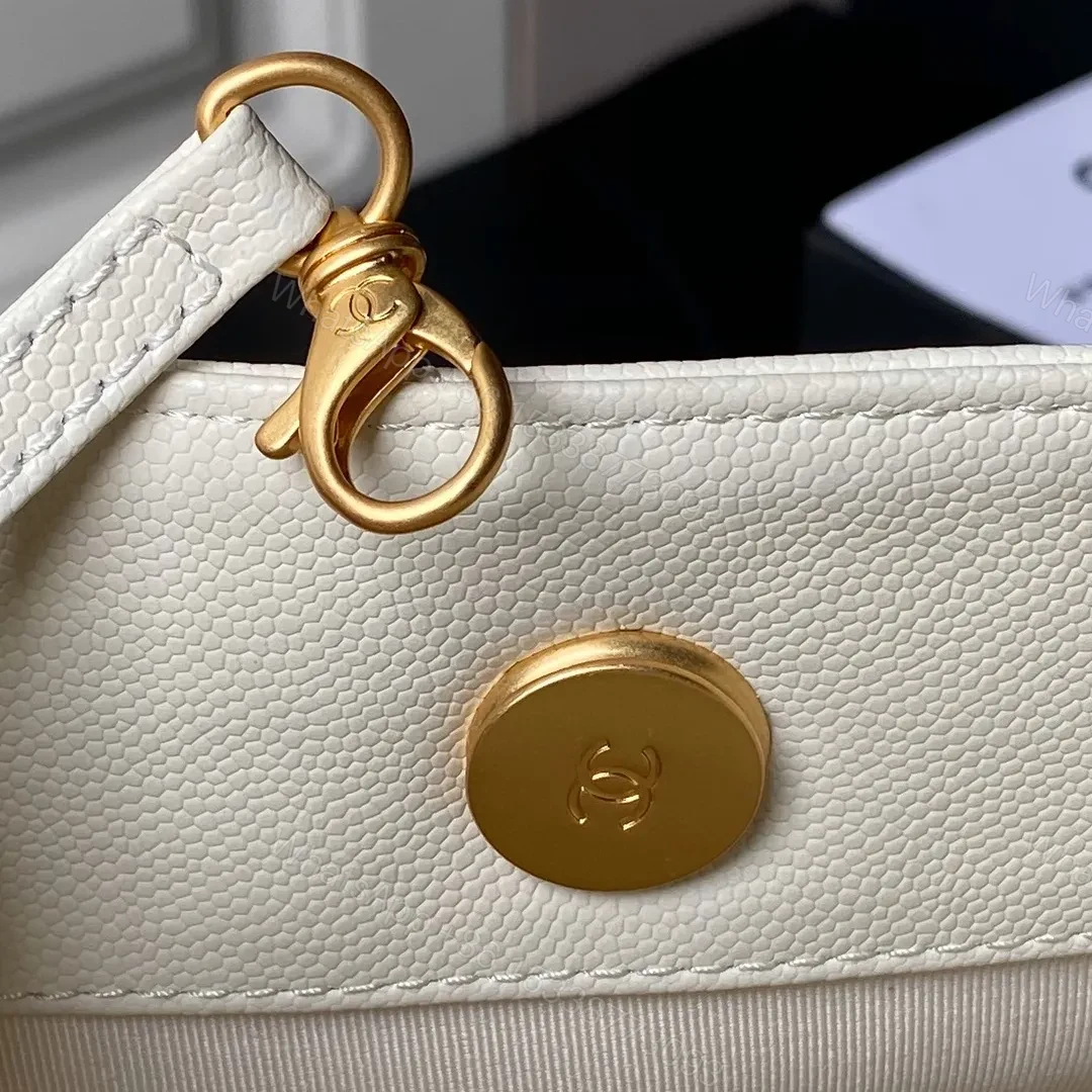 View 6 of Chanel SMALL TOTE White