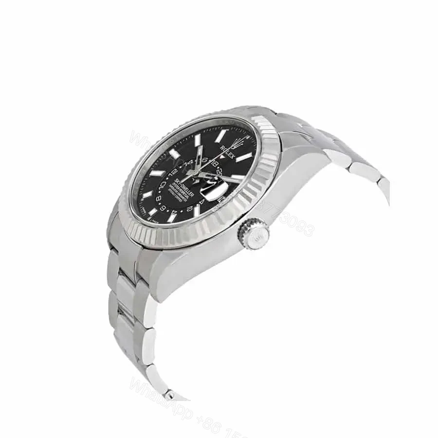 View 13 of Rolex Sky-Dweller 326934 Black Dial Oyster Replica