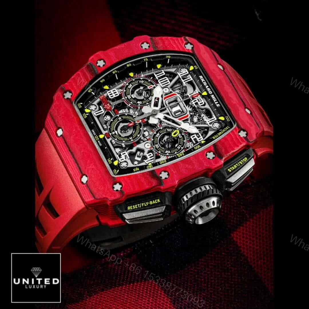 View 7 of Richard Mille RM1103 Red Replica