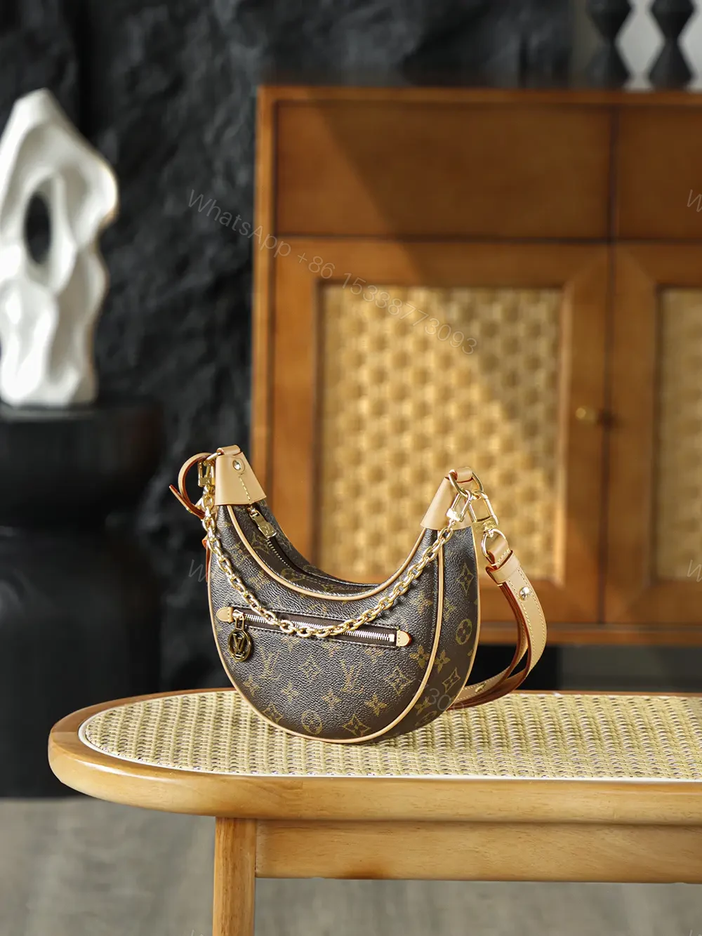 View 4 of Louis Vuitton Loop bag in Monogram canvas