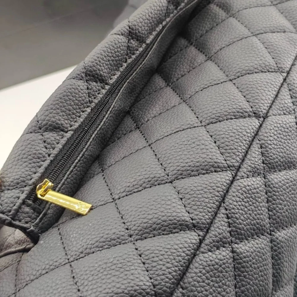 View 5 of CHANEL XXL AIRLINE CLASSIC TRAVEL FLAP BAG CAVIAR BLACK GOLD HARDWARE 46CM