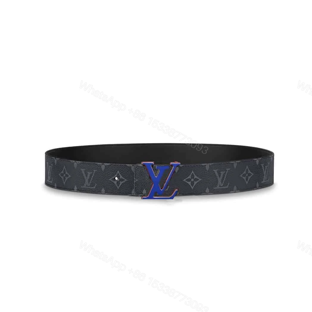 LOUIS VUITTON INITIALES 40MM REVERSIBLE MONOGRAM CANVAS BELT – B83 — view 1