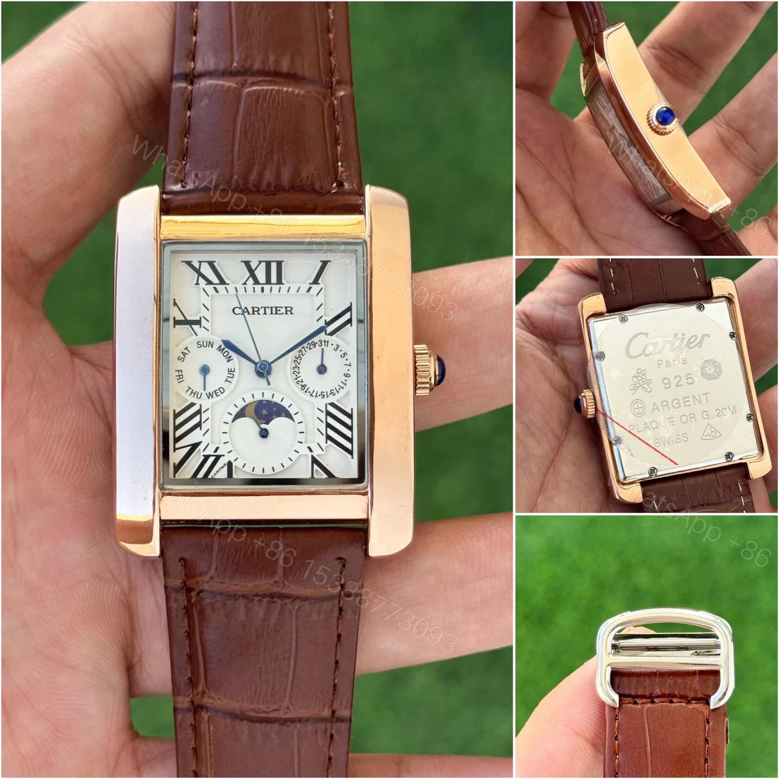 View 2 of Cartier Super Slim Chronograph Machine 42mm