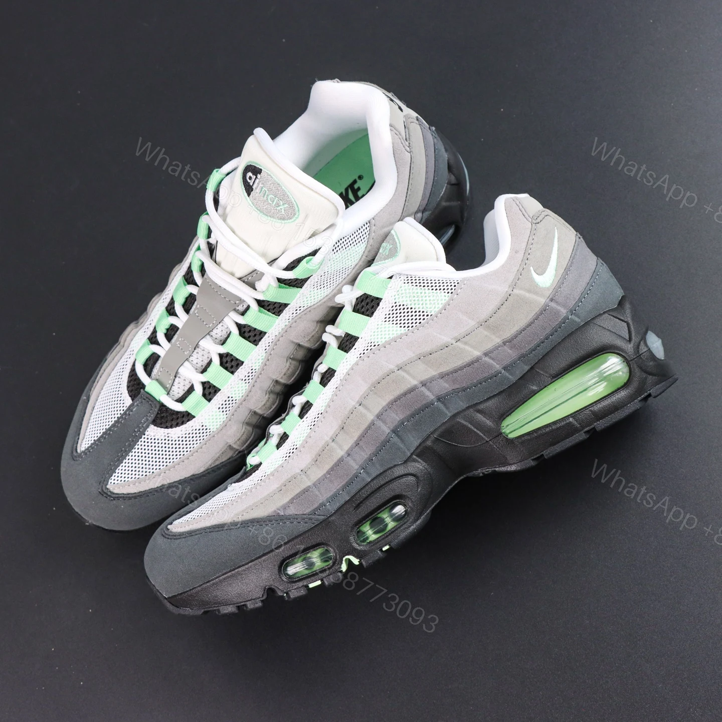 View 9 of Air Max 95 OG Big Bubble Fresh Mint