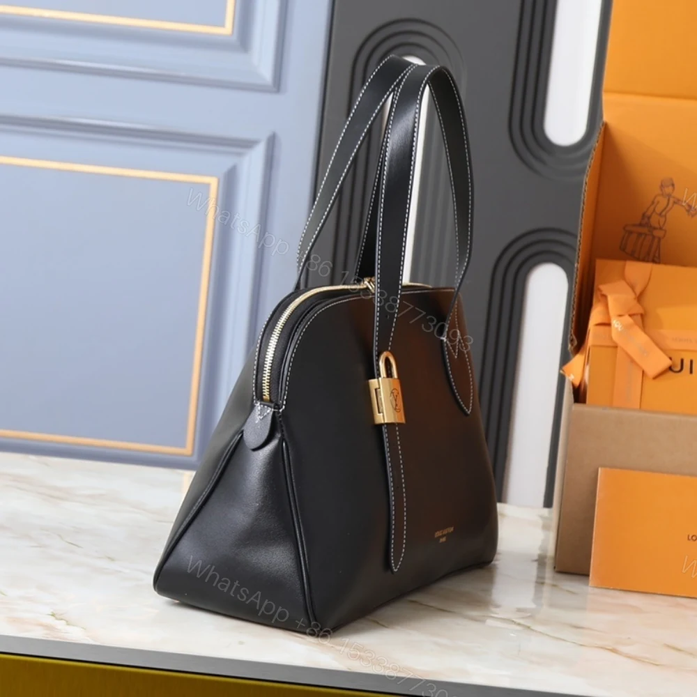 View 3 of Louis Vuitton Low Key Duffle Tote Black 43Cm M26257