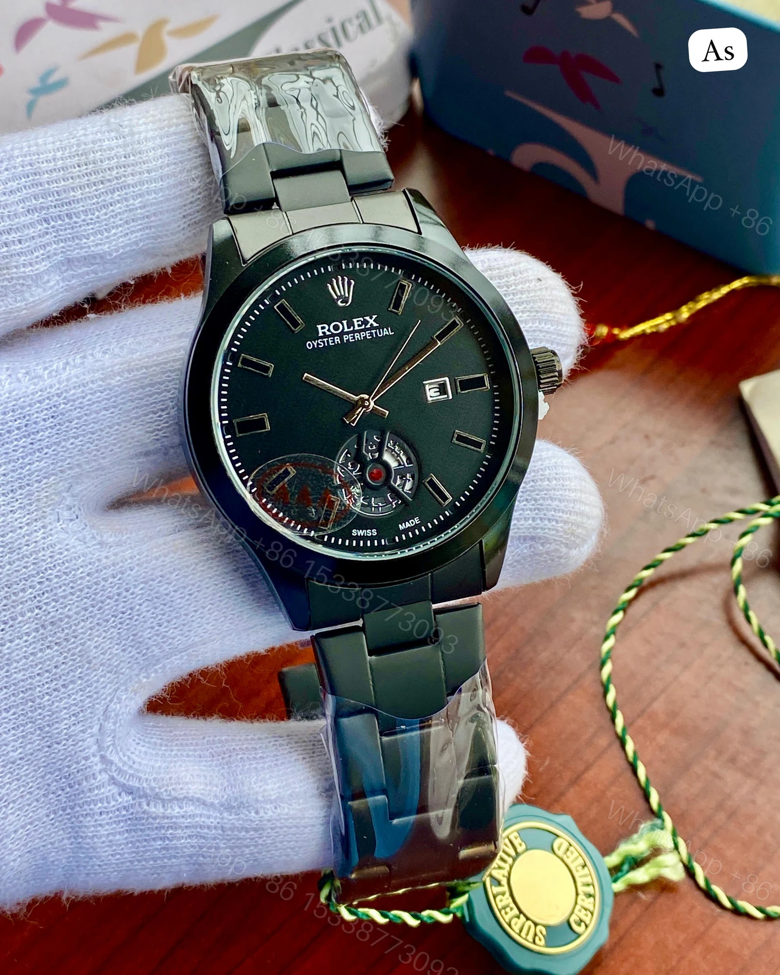 View 3 of First Copy Rolex Men’s Watch – Timeless Luxury