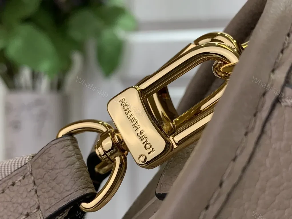 View 2 of Taupe Monogram Flap Bag â€“ Luxe Everyday Carry