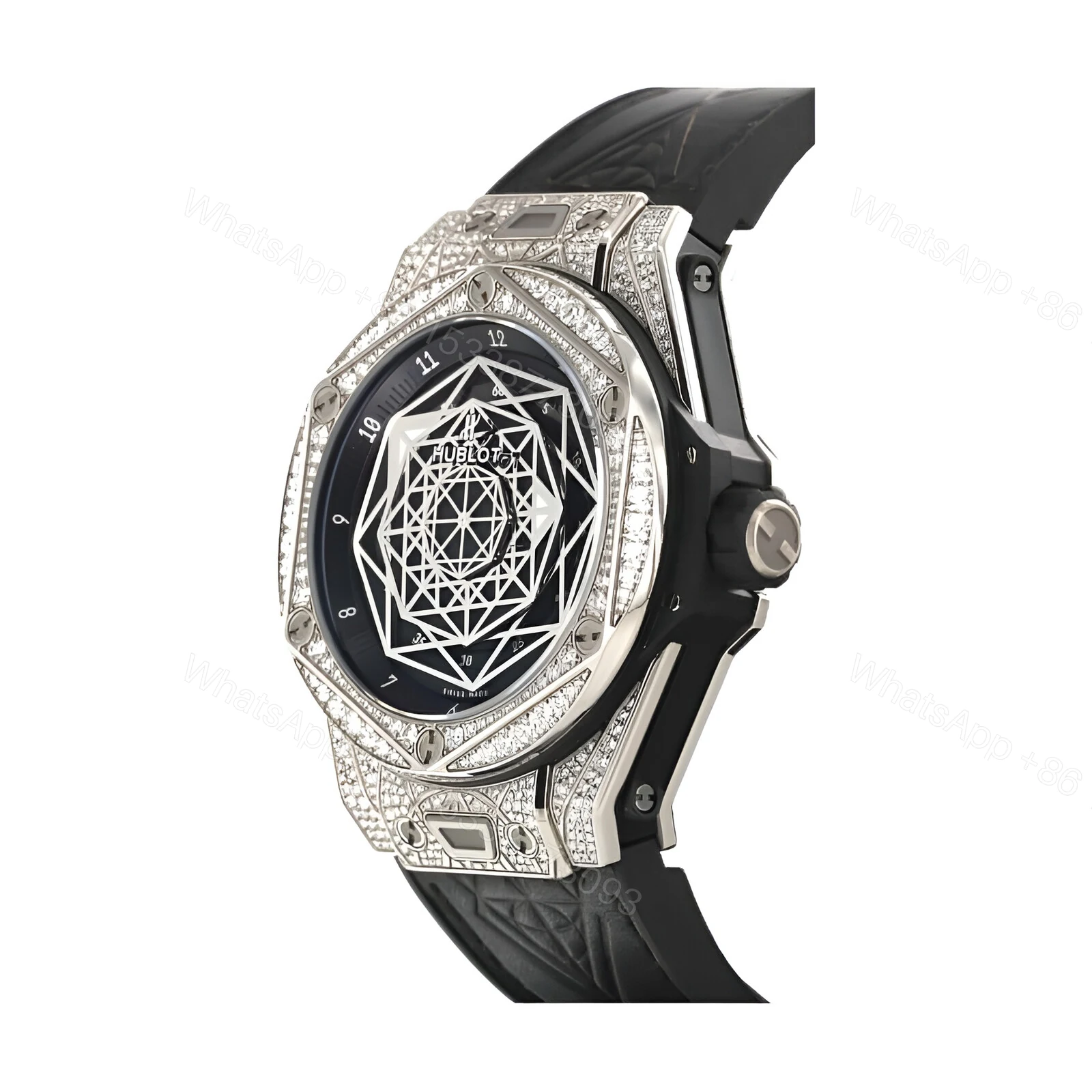 View 3 of Hublot Iced Out Replica