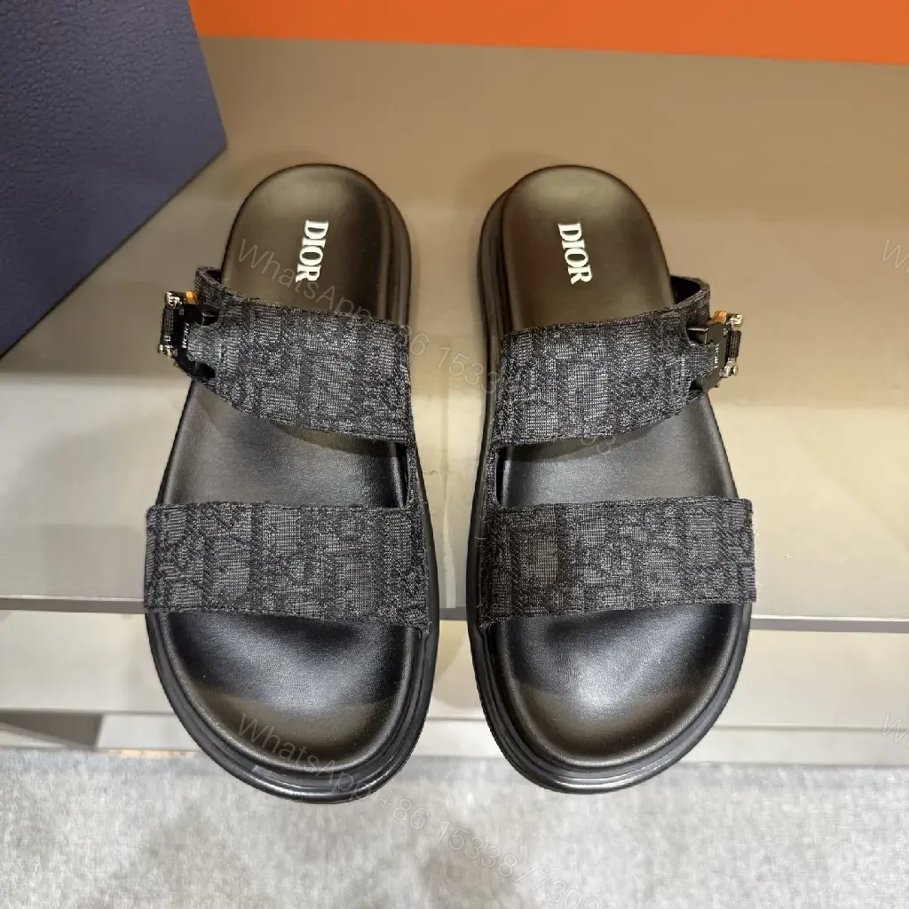 View 9 of Textured Jacquard-Stride Sandals with Luxe Straps