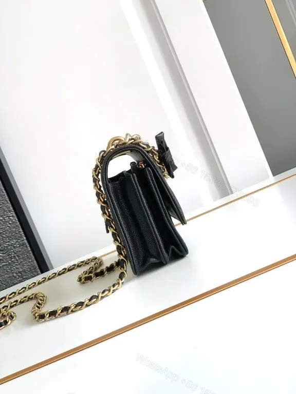 View 3 of Chic Quilted Chain Bag: Compact Luxury for All Day Wear