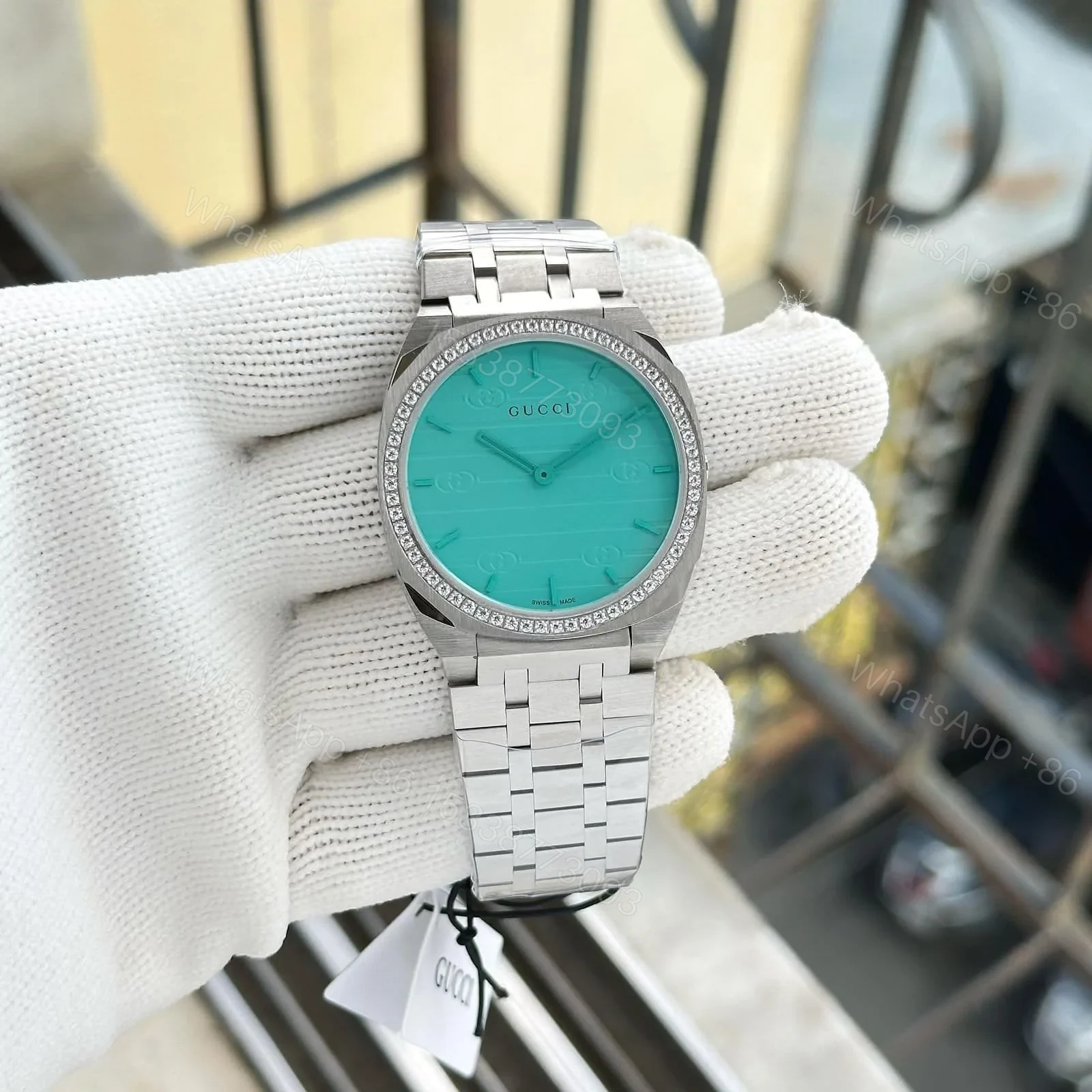 View 4 of Gucci Men’s Watch – Slim Design | 38mm Dial