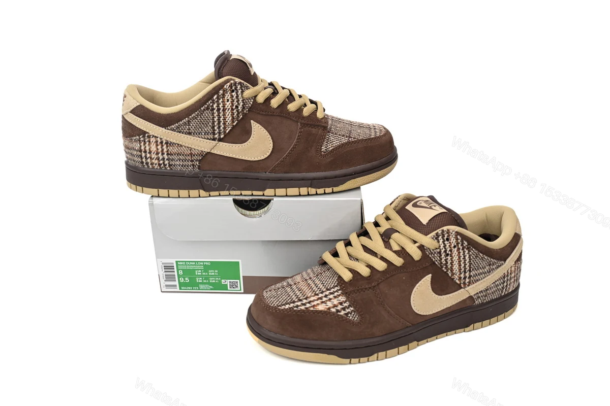 View 2 of Nike SB Dunk Low Tweed 304292-223
