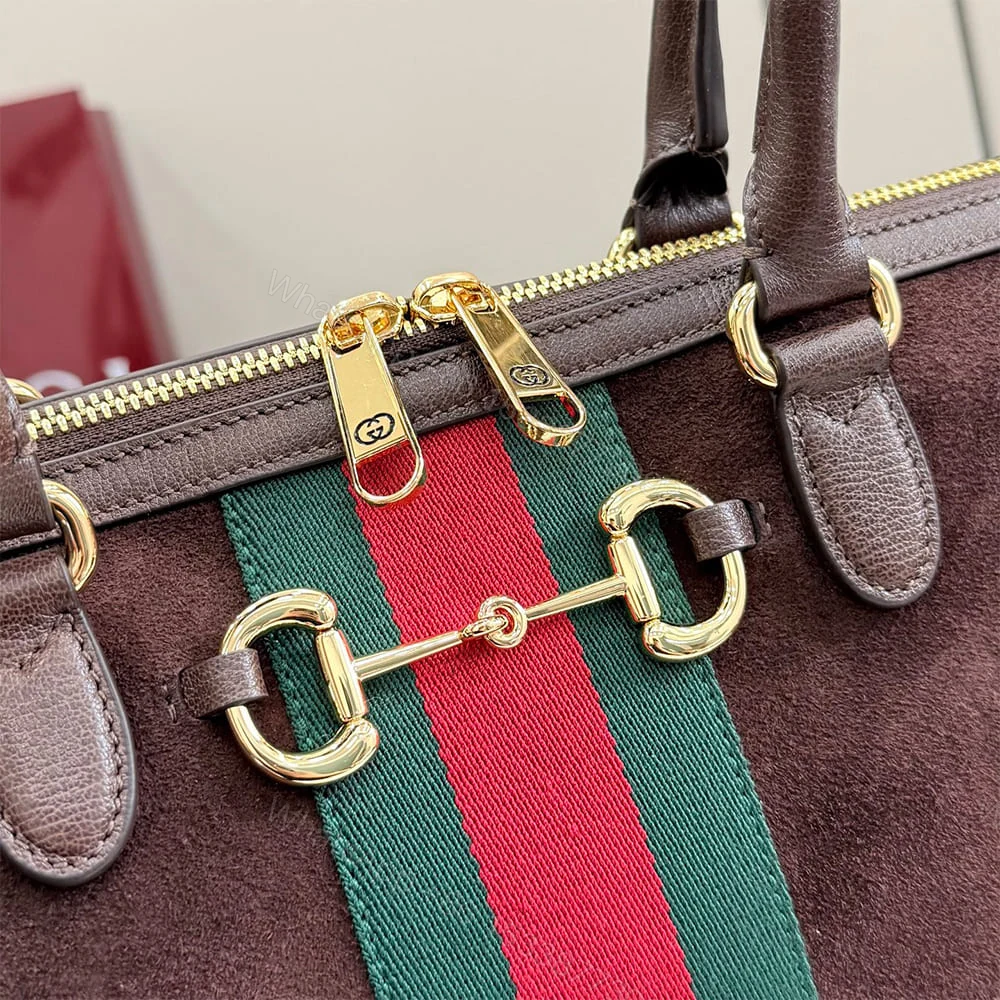 View 5 of Gucci Borsetto large boston bag(HIGH-END GRADE)