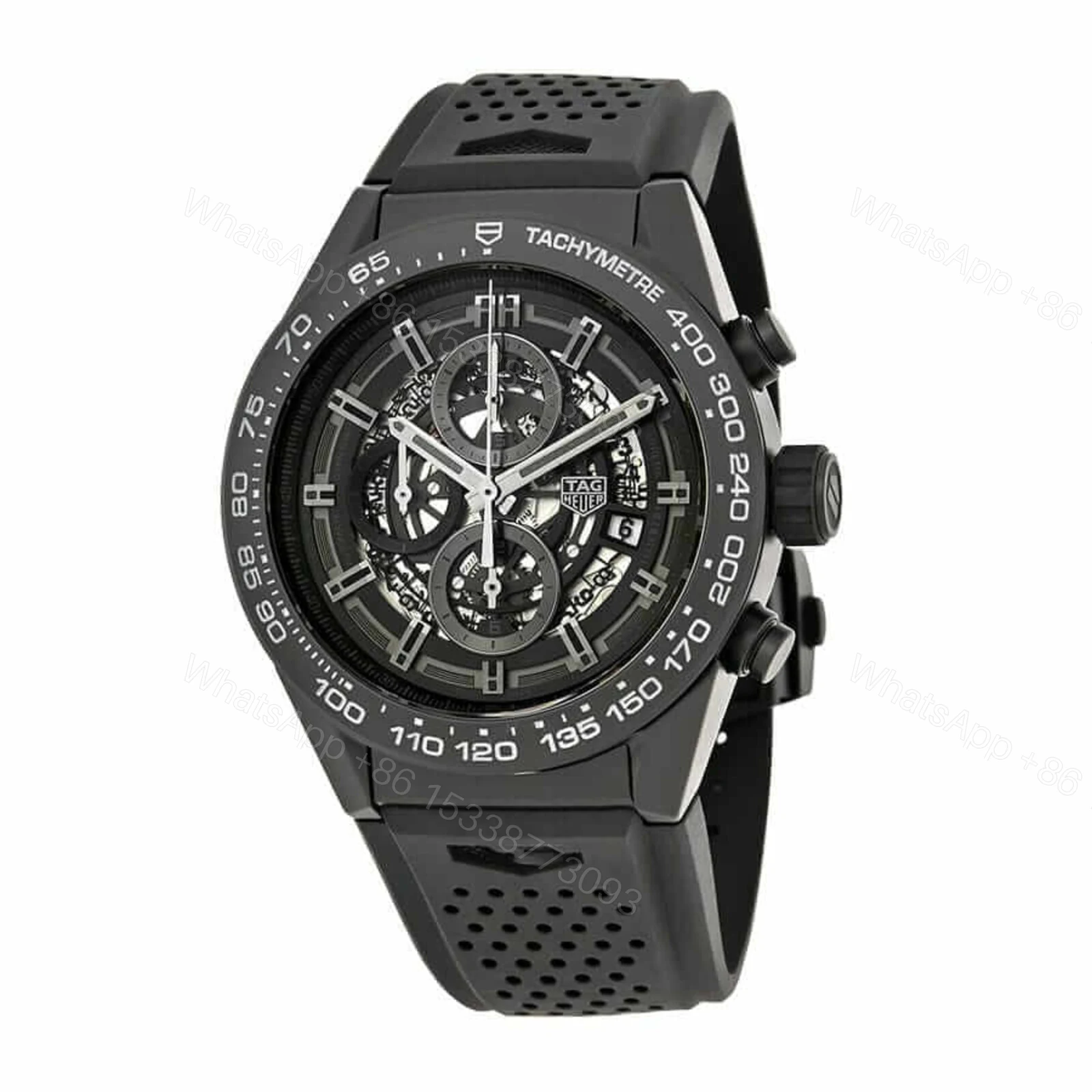 View 2 of Tag Heuer Carrera Full Black Replica