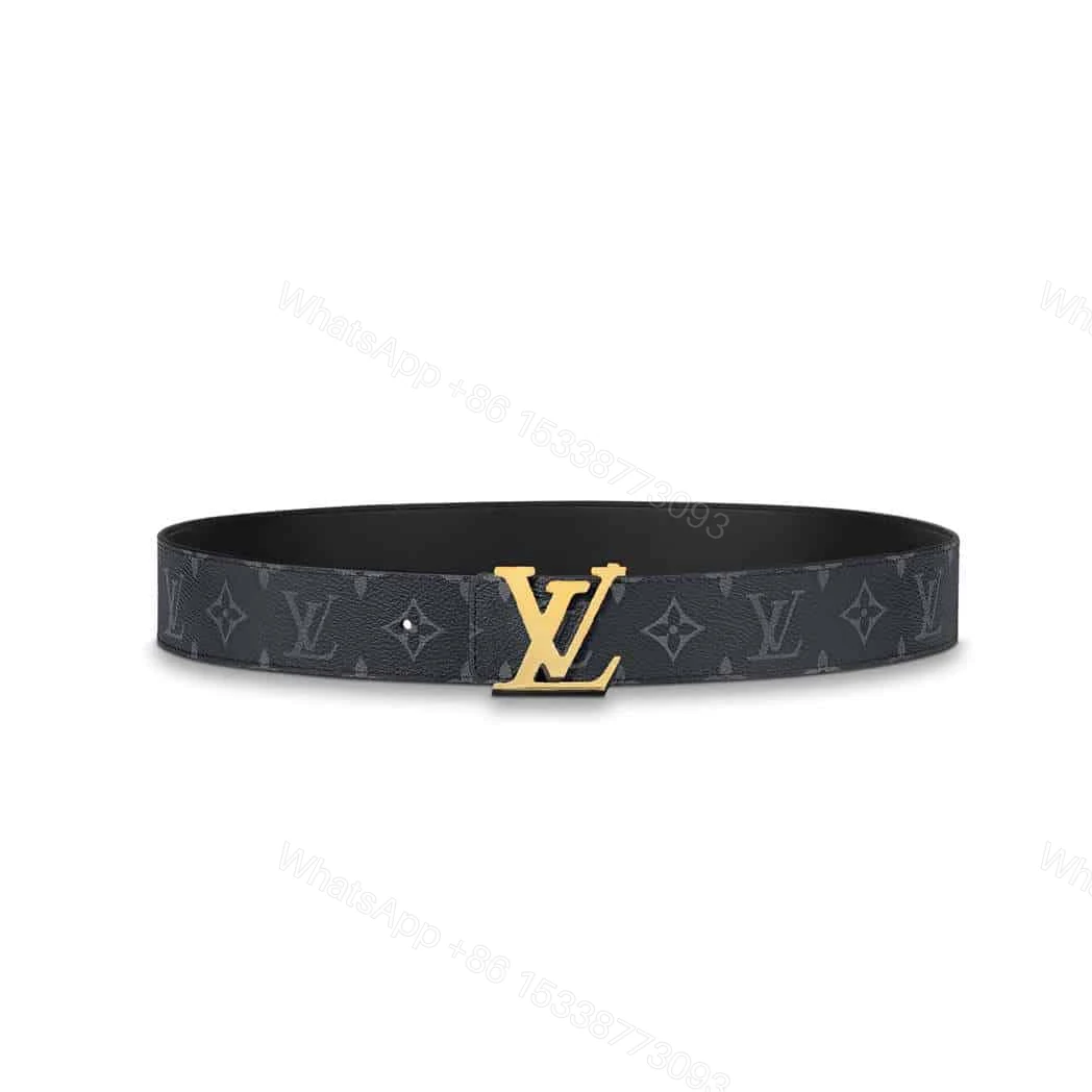 LOUIS VUITTON INITIALES 40MM REVERSIBLE MONOGRAM CANVAS BELT – B112 — view 1