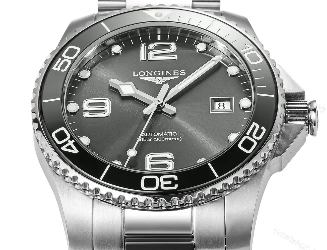 View 2 of Longines Conquest Black Dial Automatic Stainless Steel Watch