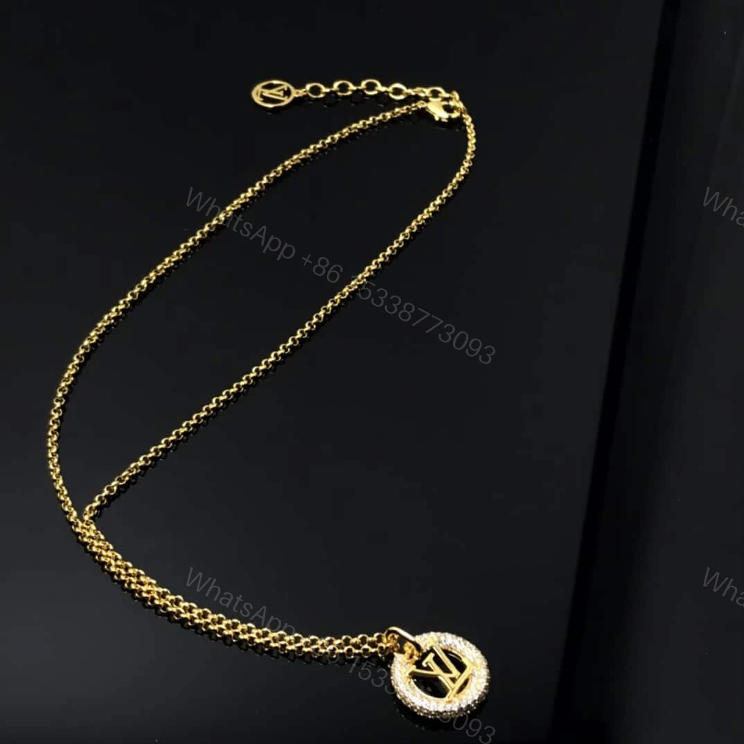 View 2 of LOUIS VUITTON LOUISE BY NIGHT NECKLACE GOLD M00759