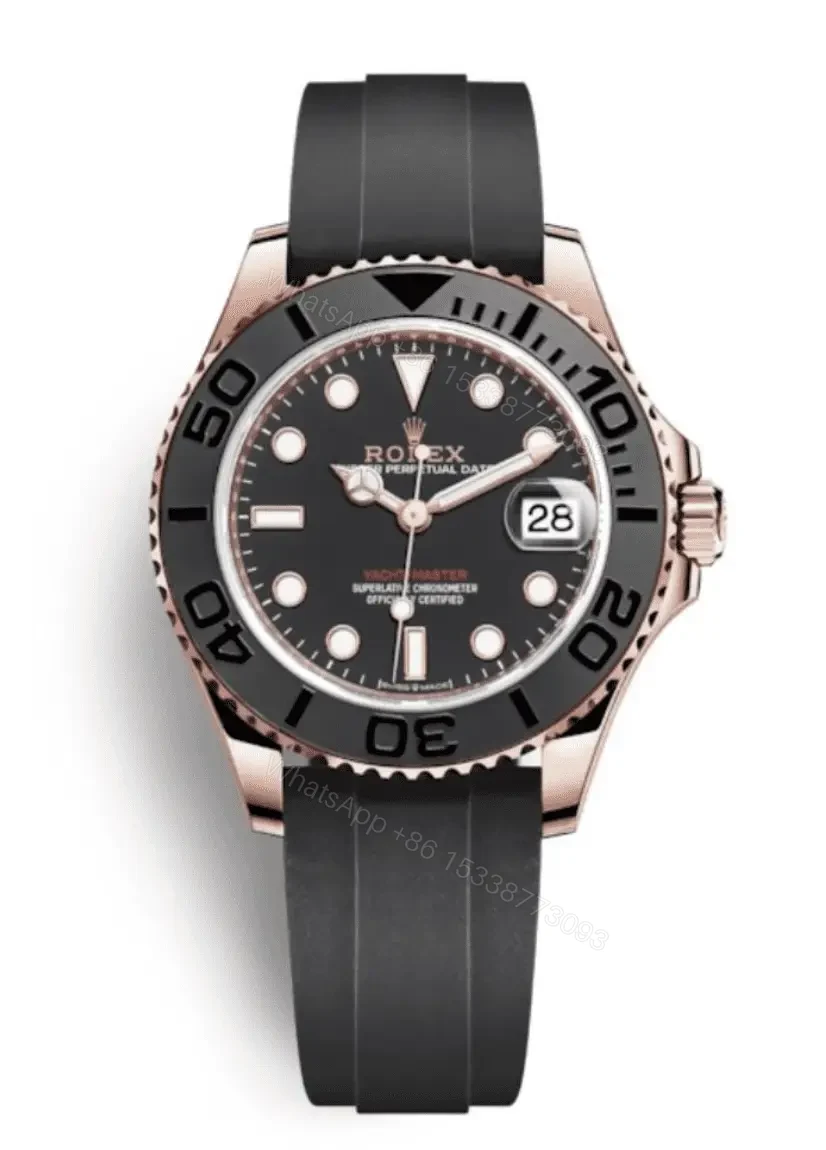Replica Yacht master Watch 1 – Rose Gold Swiss Made Clone — view 1