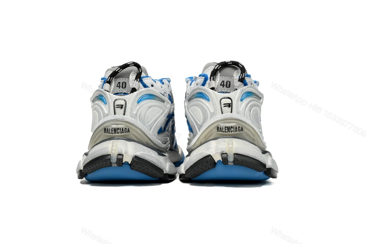 View 3 of Balenciaga Runner White Blue