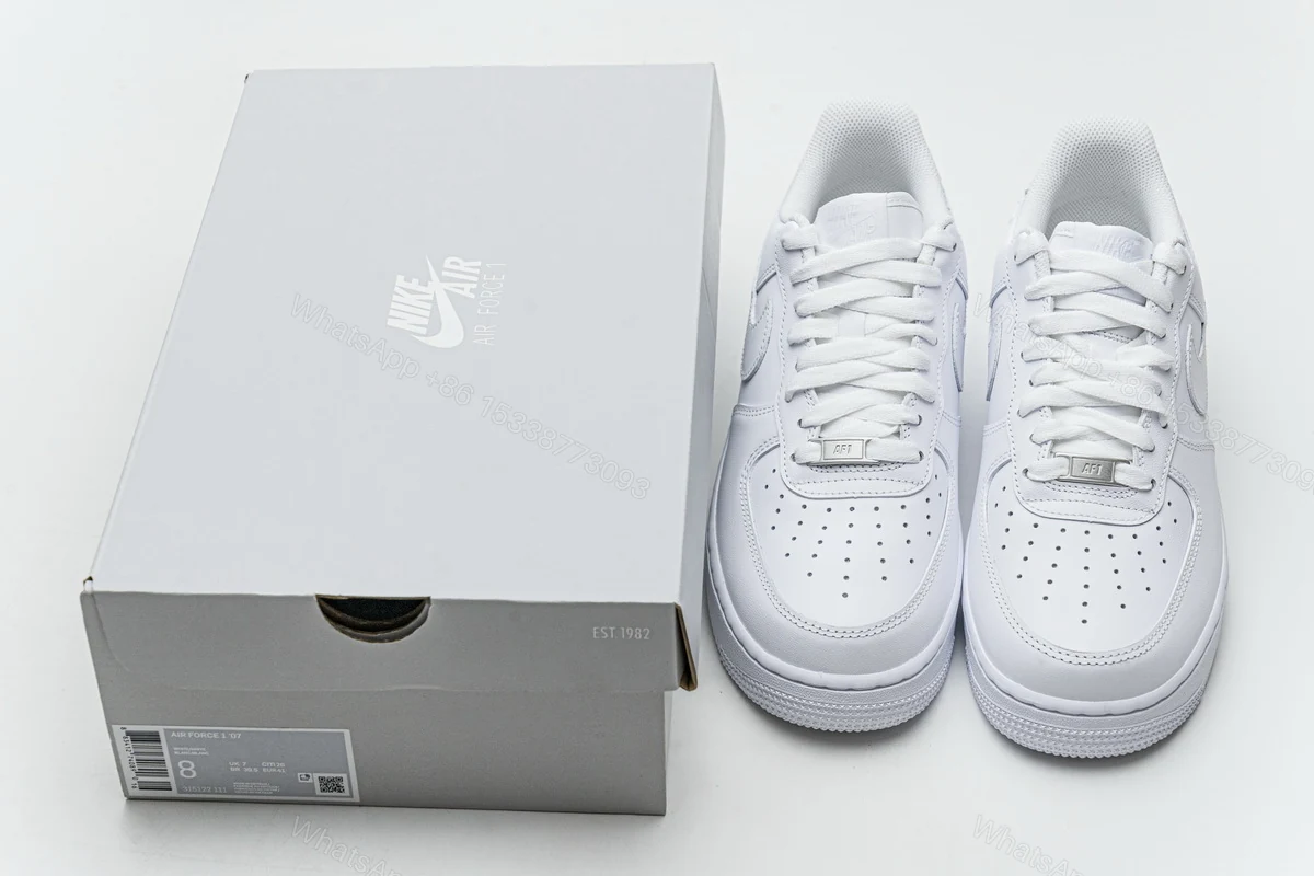 Nike Air Force 1 White 315122-111 — view 2